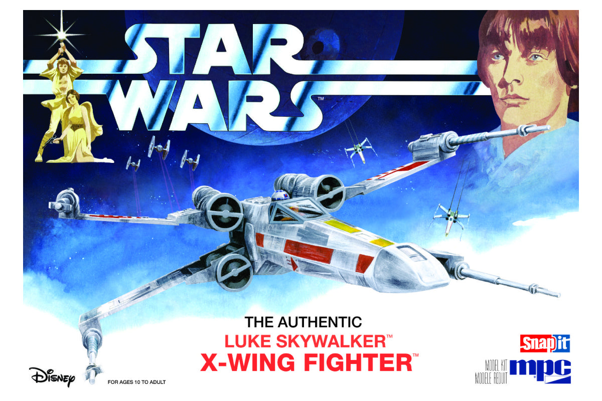 1:63 - Star Wars: A New Hope X-Wing Fighter (Snap Model Kit)