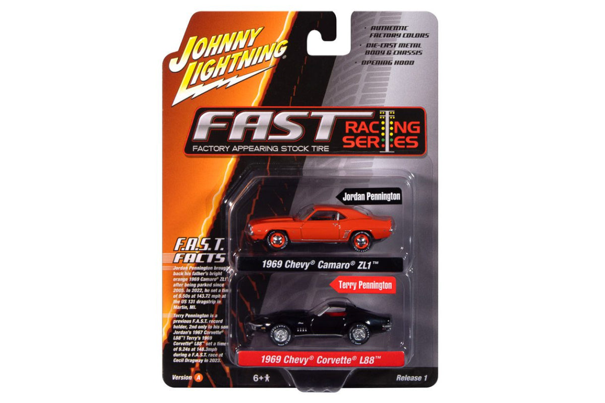 1969 Chevrolet ZL1 Camaro / 1969 Corvette L88 – F.A.S.T. Series (Version A)