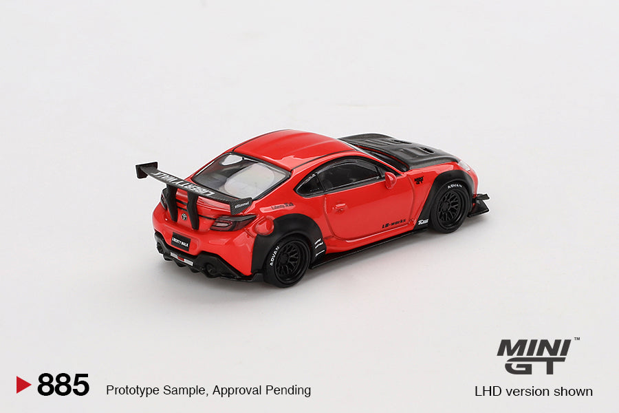 #885 - Toyota GR86 LB★Nation Red LHD+RHD