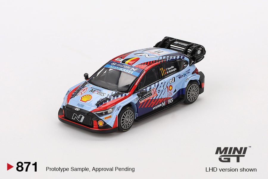 #871 - Hyundai i20 N Rally1 Hybrid #11 2024 Rallye Monte-Carlo Winner