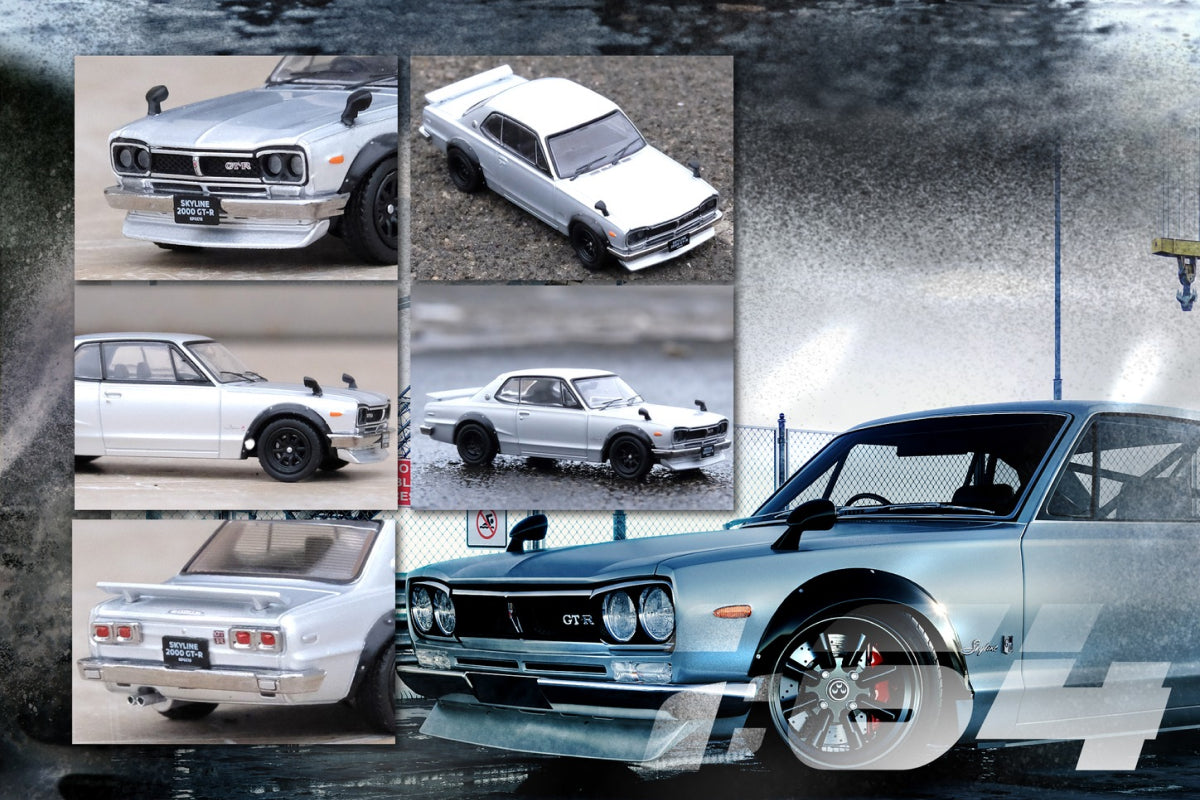 Nissan Skyline 2000 GT-R (KPGC10) (Silver)