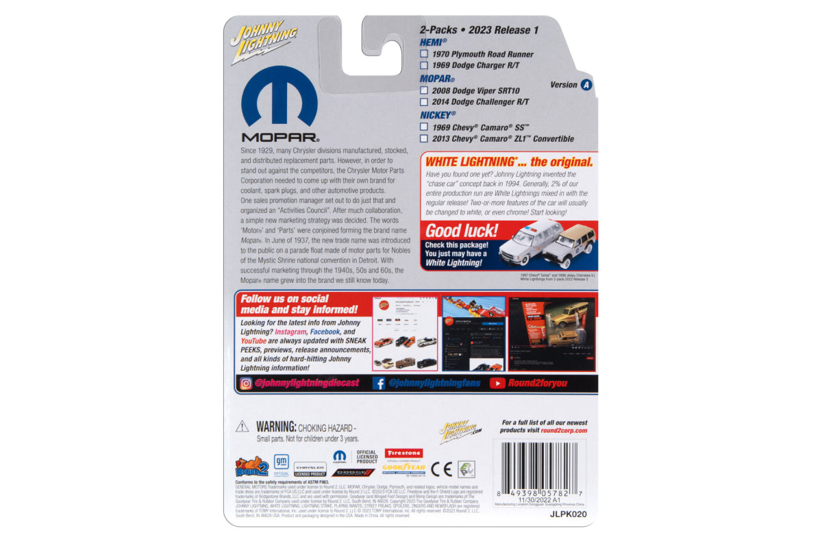 2008 Dodge Viper SRT 10 / 2014 Dodge Challenger R/T - Mopar (Version A)