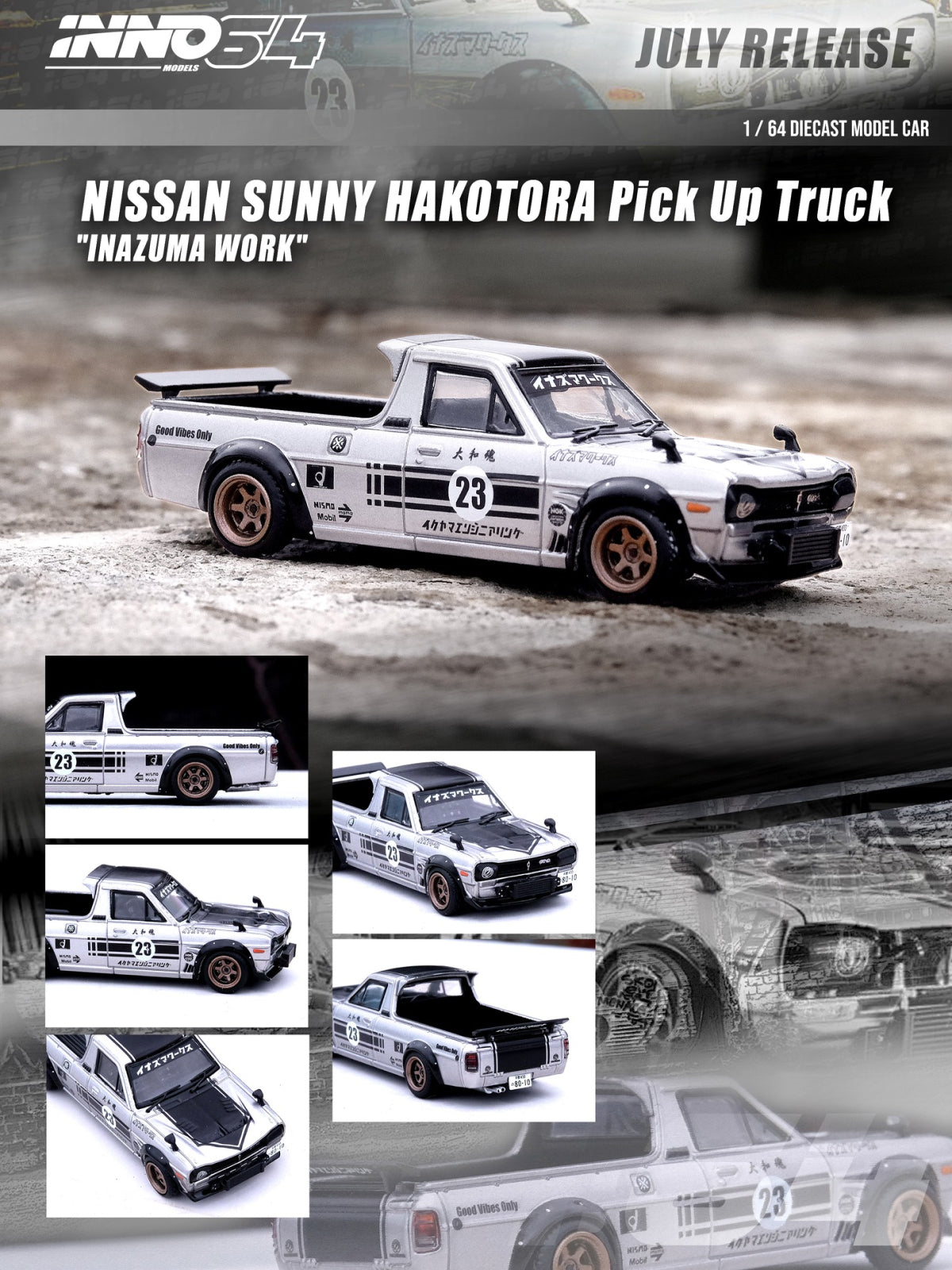 Nissan Sunny Hakotora Pick Up Truck - Inazuma Work