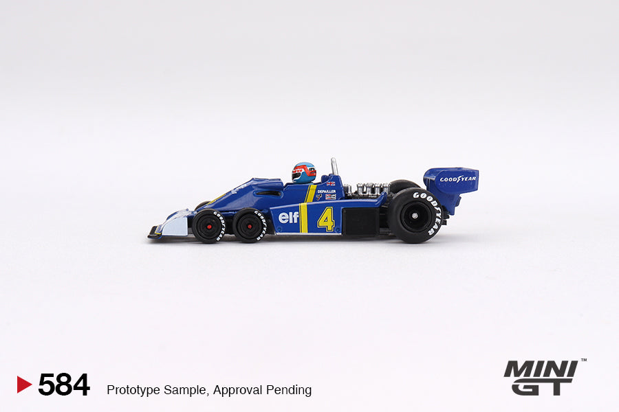 #584 - Tyrrell P34 #4 Patrick Depailler 1976 Swedish GP 2nd Place
