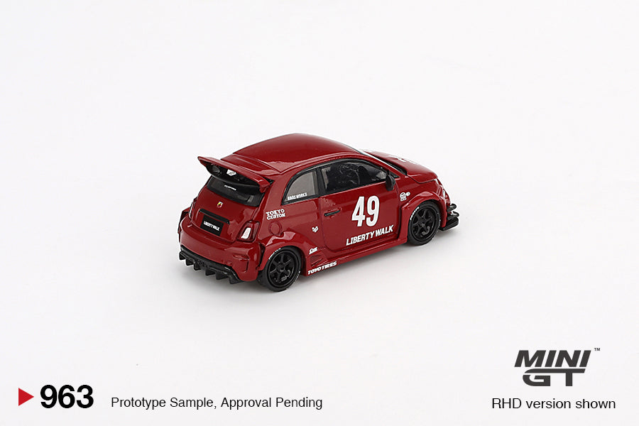 #963 - LB-WORKS x Abas Works ABARTH 595 (Red)