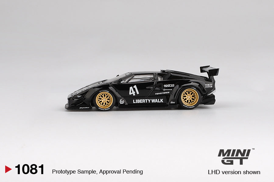 #1081 - Lamborghini Countach LB-WORKS (Black)