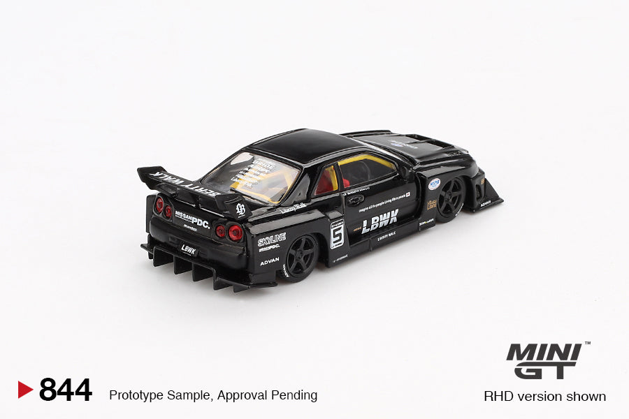 #844 - Nissan LB-ER34 Super Silhouette Skyline (Black)