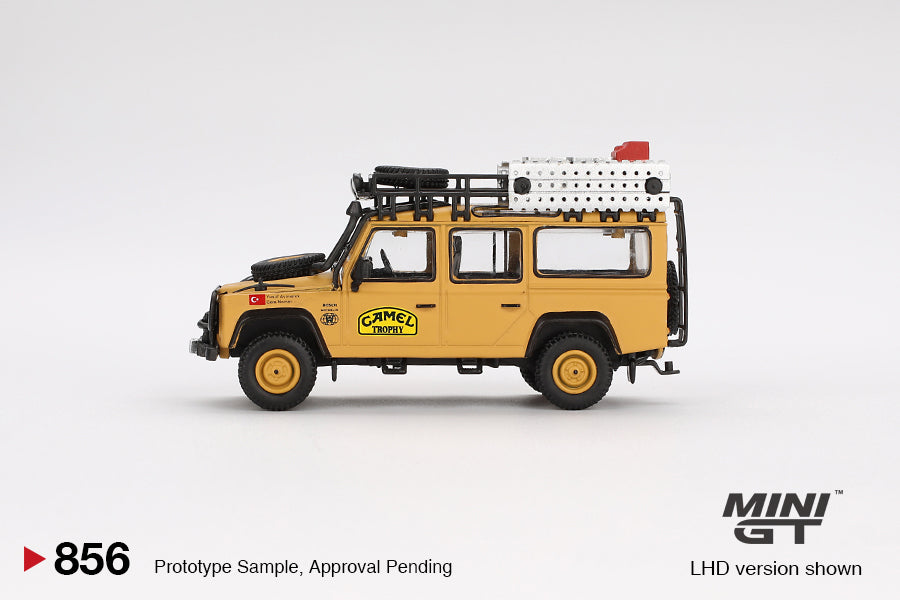#856 - Land Rover Defender 110 1989 Camel Trophy Amazon Team Turkey Turkey Exclusive
