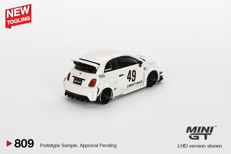 #809 - LB-WORKS x Abas Works ABARTH 595 (Gara White)
