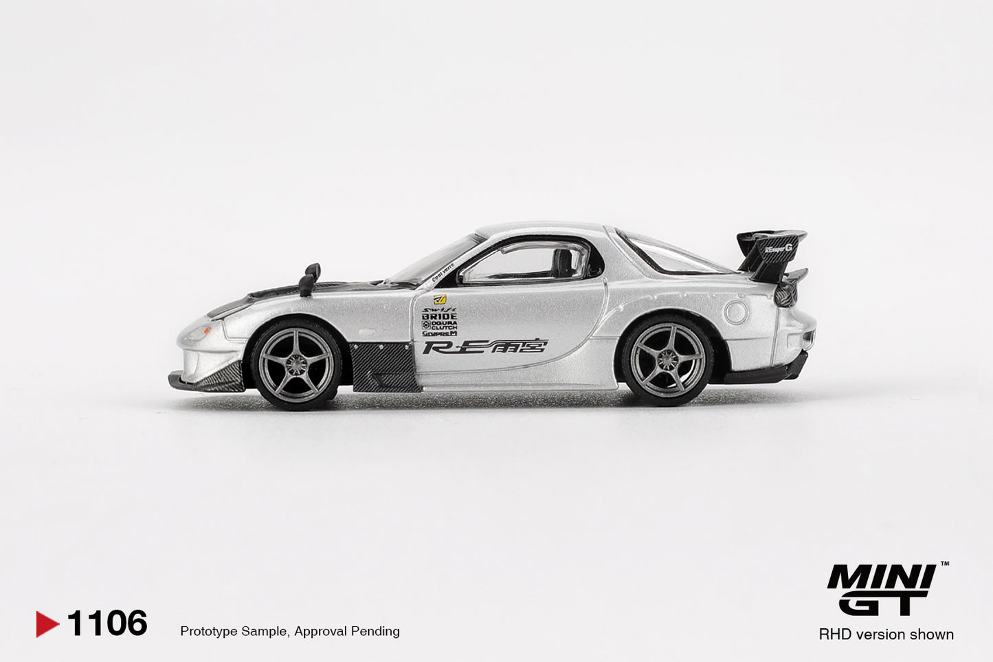 #1106 - Mazda RX-7 RE-Amemiya (Silver Metallic)