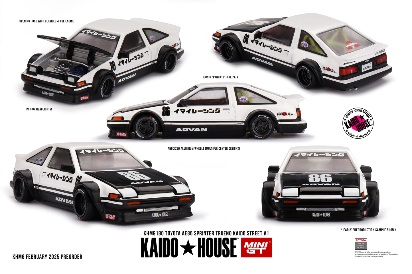#180 - Toyota AE86 Sprinter Trueno Kaido Street V1