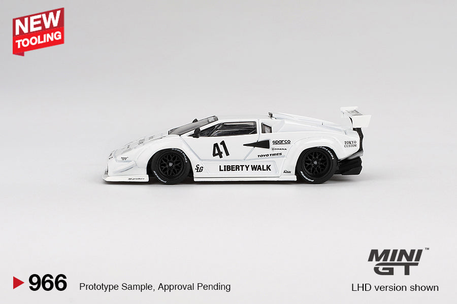 #966 - Lamborghini Countach LB-WORKS White 2024 Tokyo Auto Salon