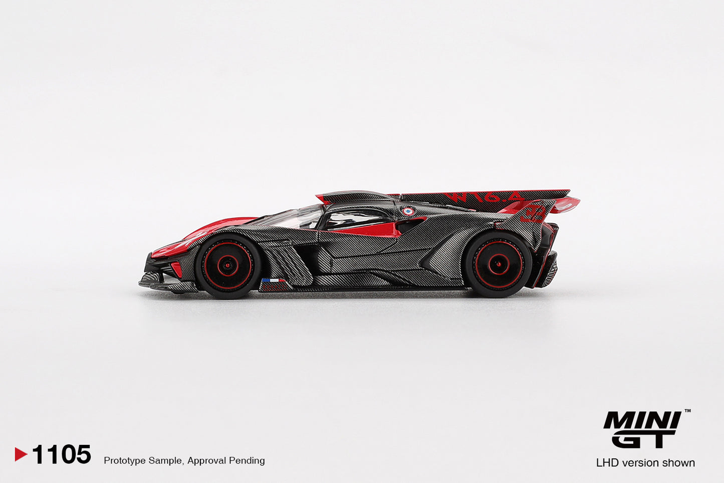 #1105 - Bugatti Bolide (Red)