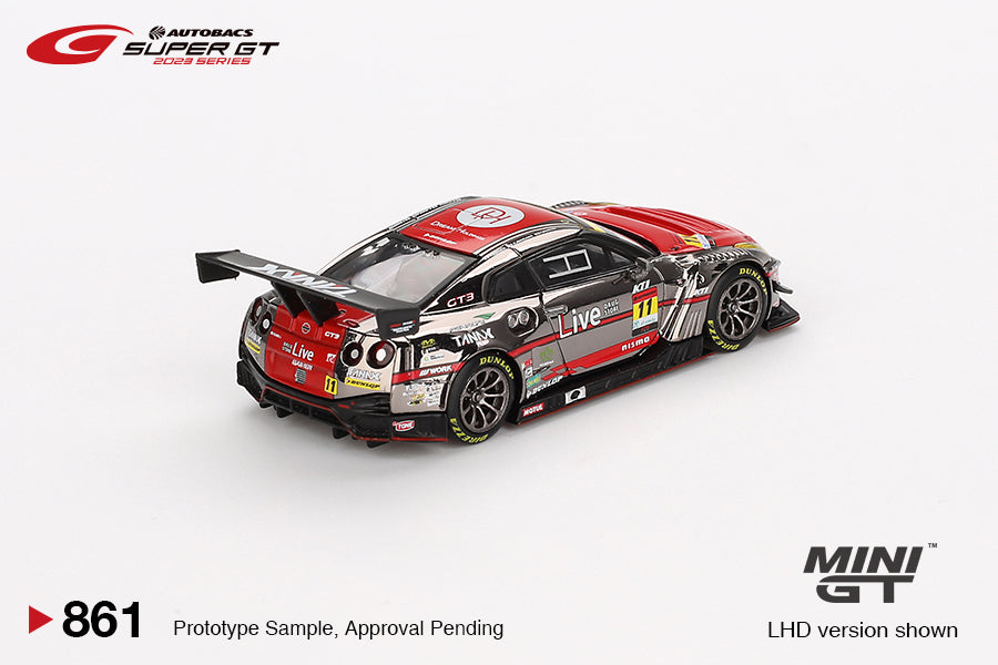#861 - Nissan GT-R NISMO GT3 #11 "GAINER TANAX GT-R" GAINER 2023 SUPER GT SERIES