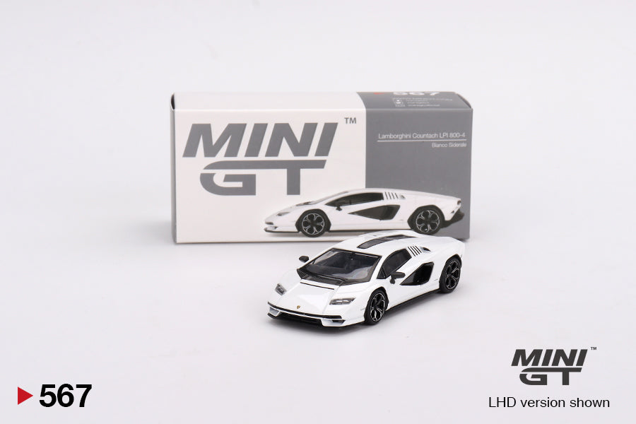 567 - Lamborghini Countach LPI 800-4 Bianco Siderale – Modelmatic
