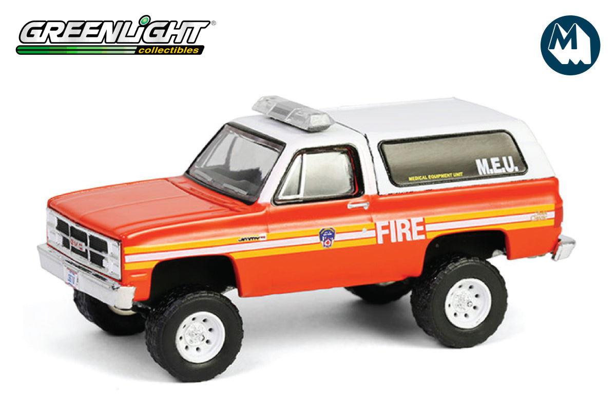 1987 GMC Jimmy / FDNY (The Official Fire Department City of New York) M.E.U. (Medical Equipment Unit)