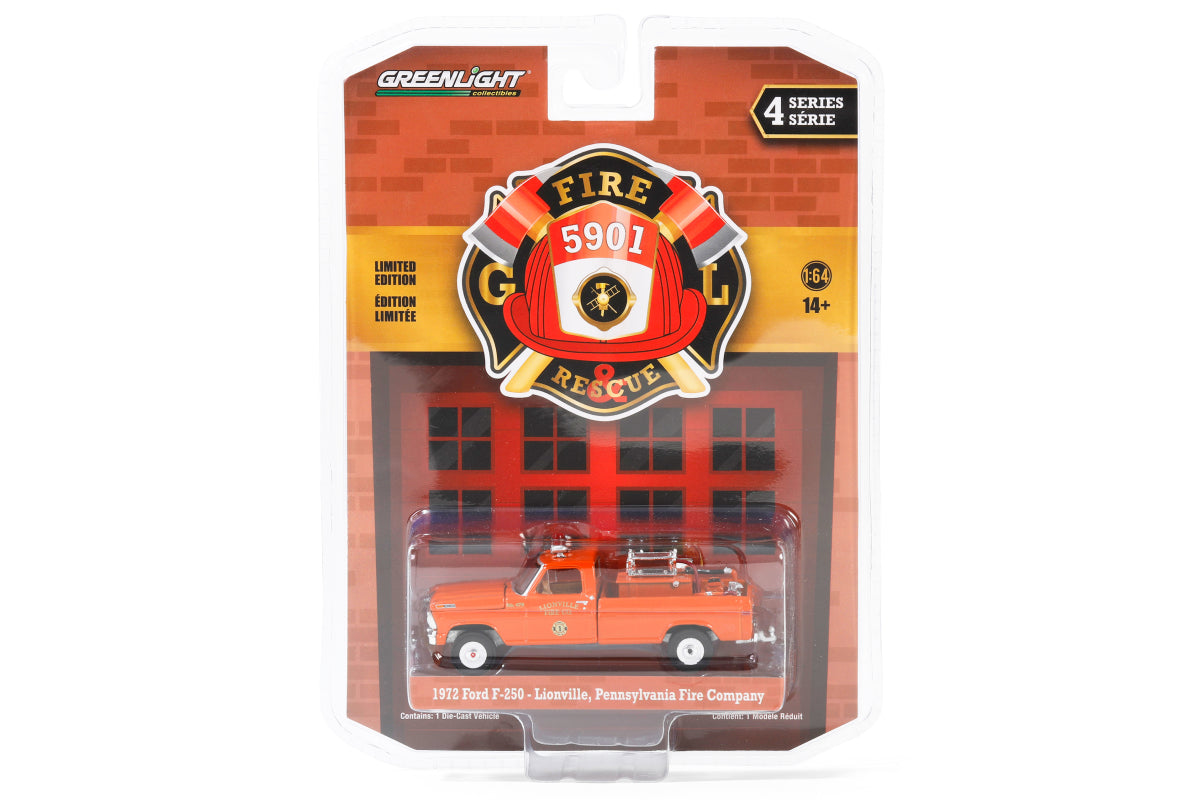 1972 Ford F-250 - Lionville Fire Company - Lionville, Pennsylvania with Fire Equipment, Hose and Tank