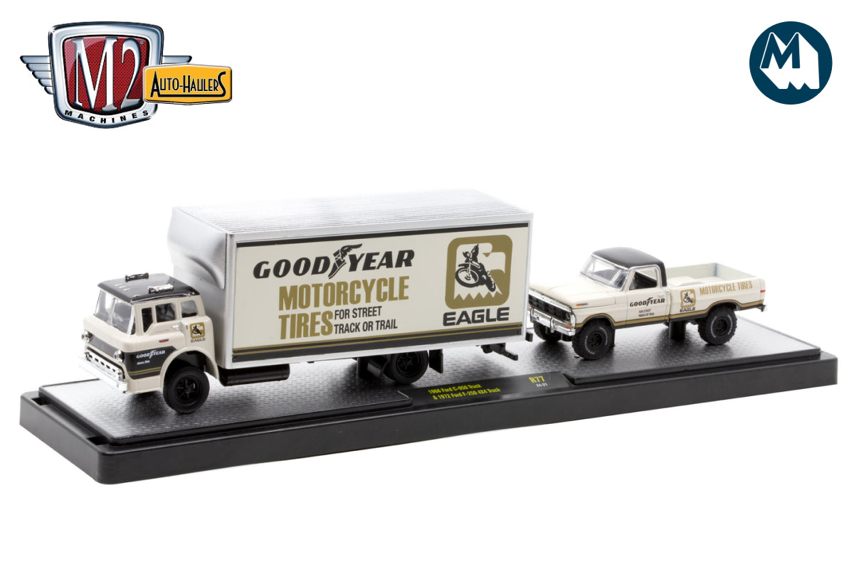 M2 Auto-Haulers 77 - 1966 Ford C-950 Truck & 1972 Ford F-250 4x4 Truck