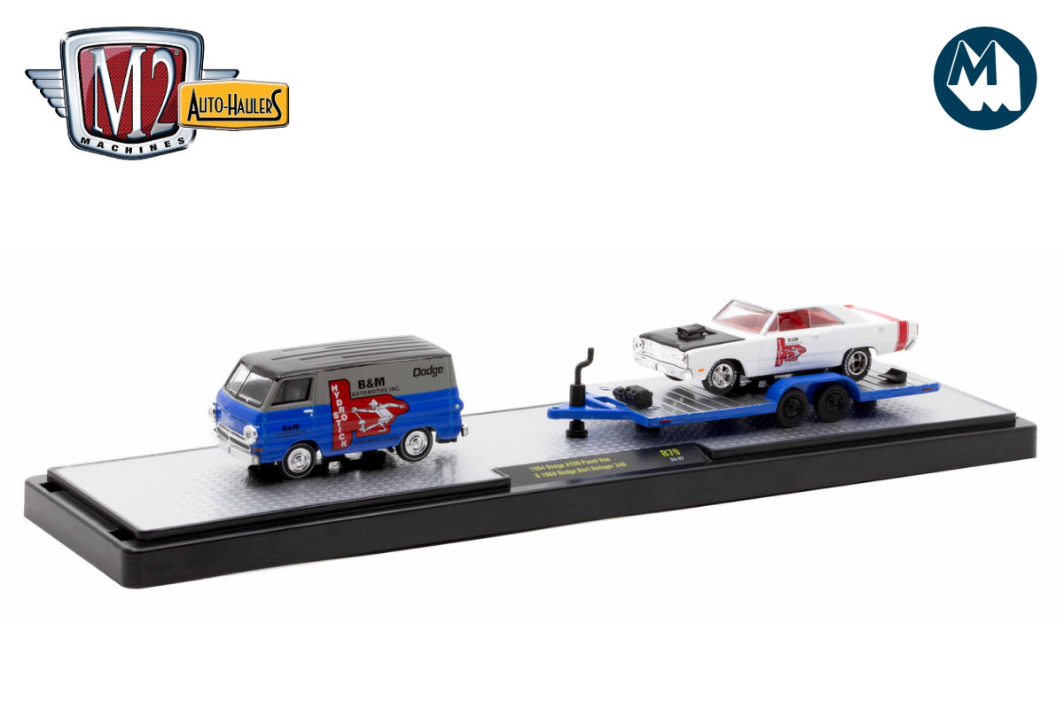 M2 Auto-Haulers 79 - 1964 Dodge A100 Panel Van & 1969 Dodge Dart Swinger 340