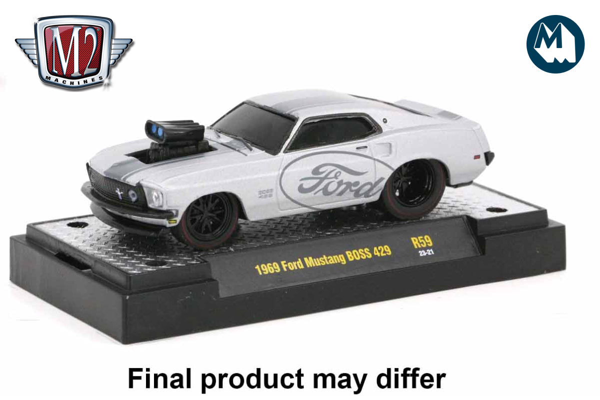 Ford - Mustang Boss 429 1969 - Modèle Presse - 1/43 - Autos Miniatures Ford - Mustang Boss 429 1969 - Modèle Presse - 1/43 - Autos Miniatures