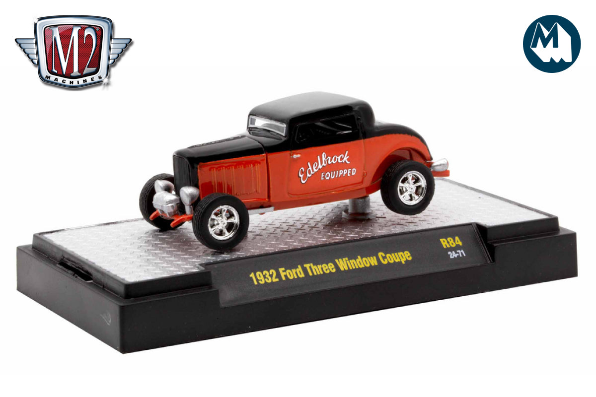 M2 Detroit Muscle 84 - 1932 Ford Three Window Coupe "Edelbrock"