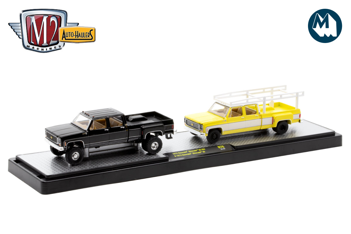 M2 Auto-Haulers 78 - 1975 Chevrolet Silverado 30 4X4 & 1973 Chevrolet Silverado 30