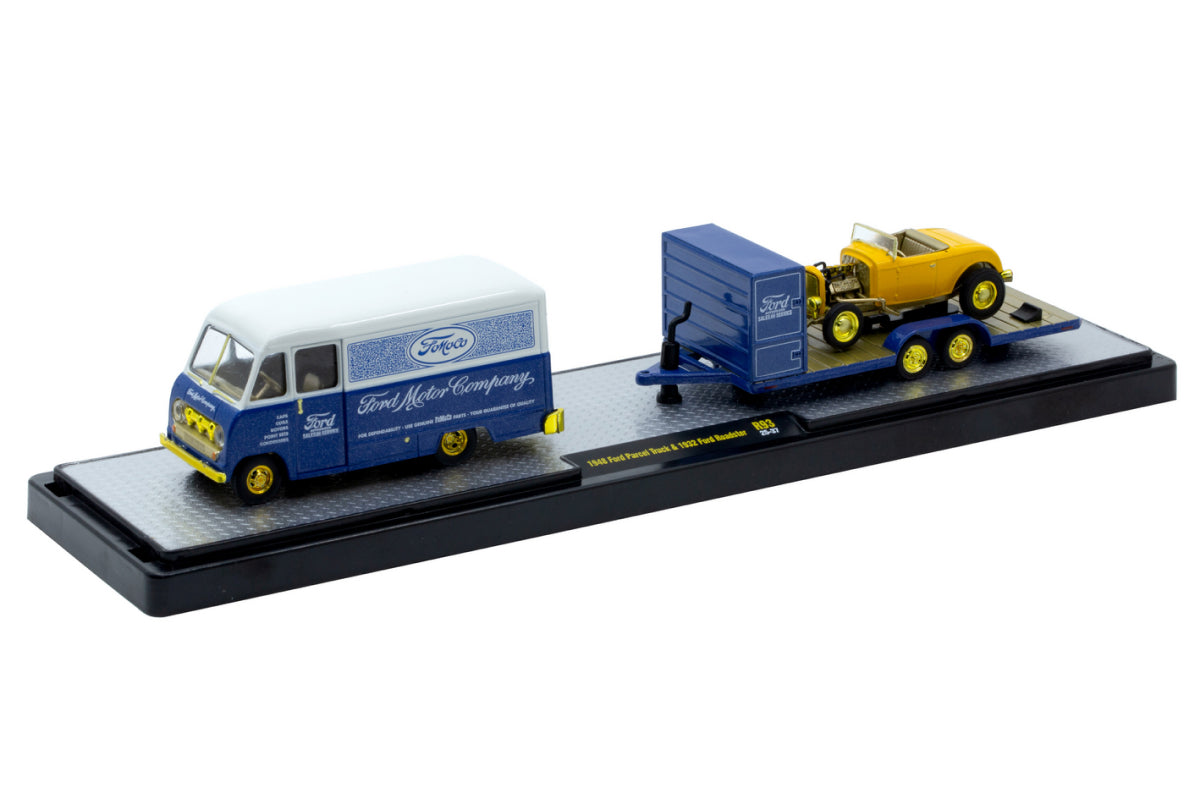 M2 Auto-Haulers 93 - 1948 Ford Parcel Truck & 1932 Ford Roadster