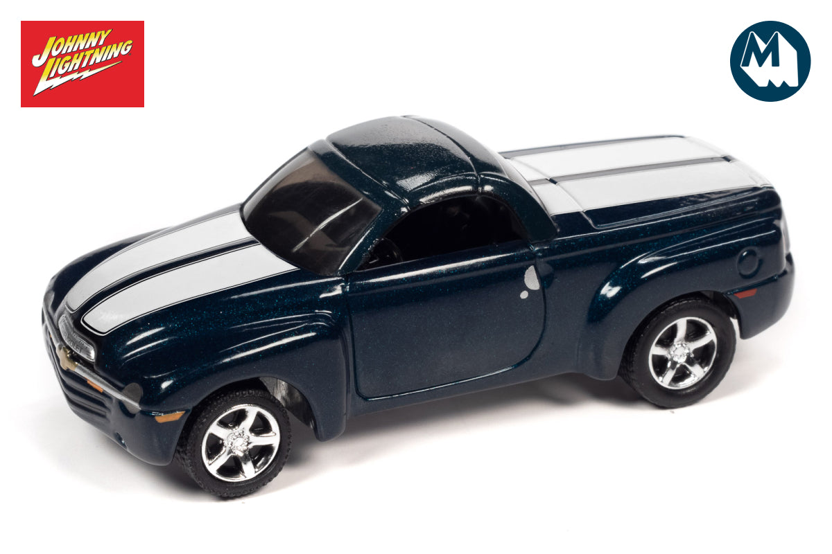 2005 Chevrolet SSR (Bermuda Blue w/ Black SS Stripes)