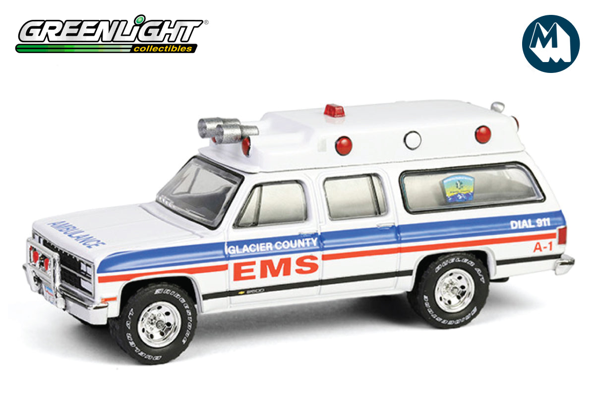 1991 Chevrolet Suburban Ambulance / Glacier County EMS - Cut Bank, Montana