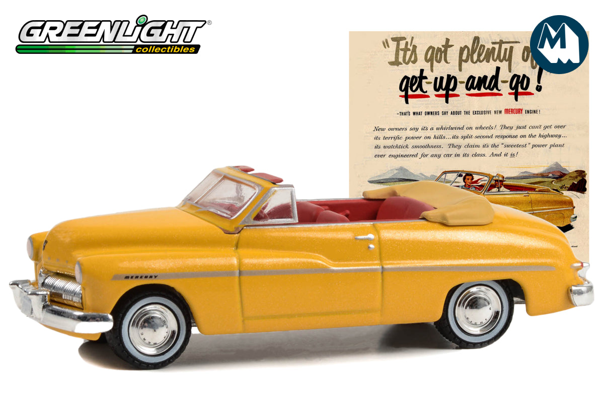 1949 Mercury Eight Convertible "It's Got Plenty Of Get-Up-And-Go!"