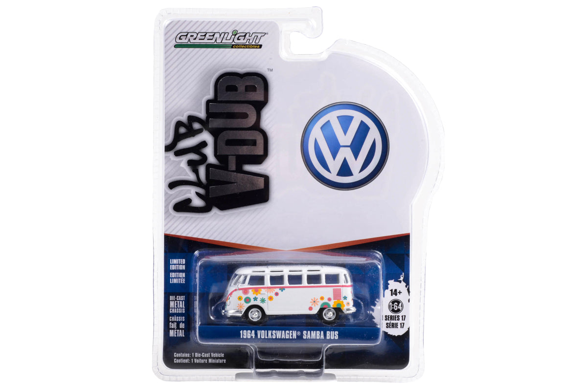 1964 Volkswagen Type 2 (T1) Samba Bus - Flower Power