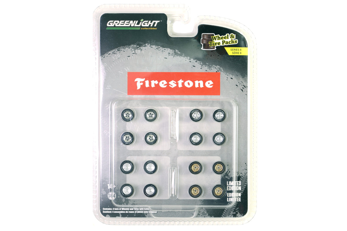 Greenlight Firestone Tyres Wheel & Tyre Pack
