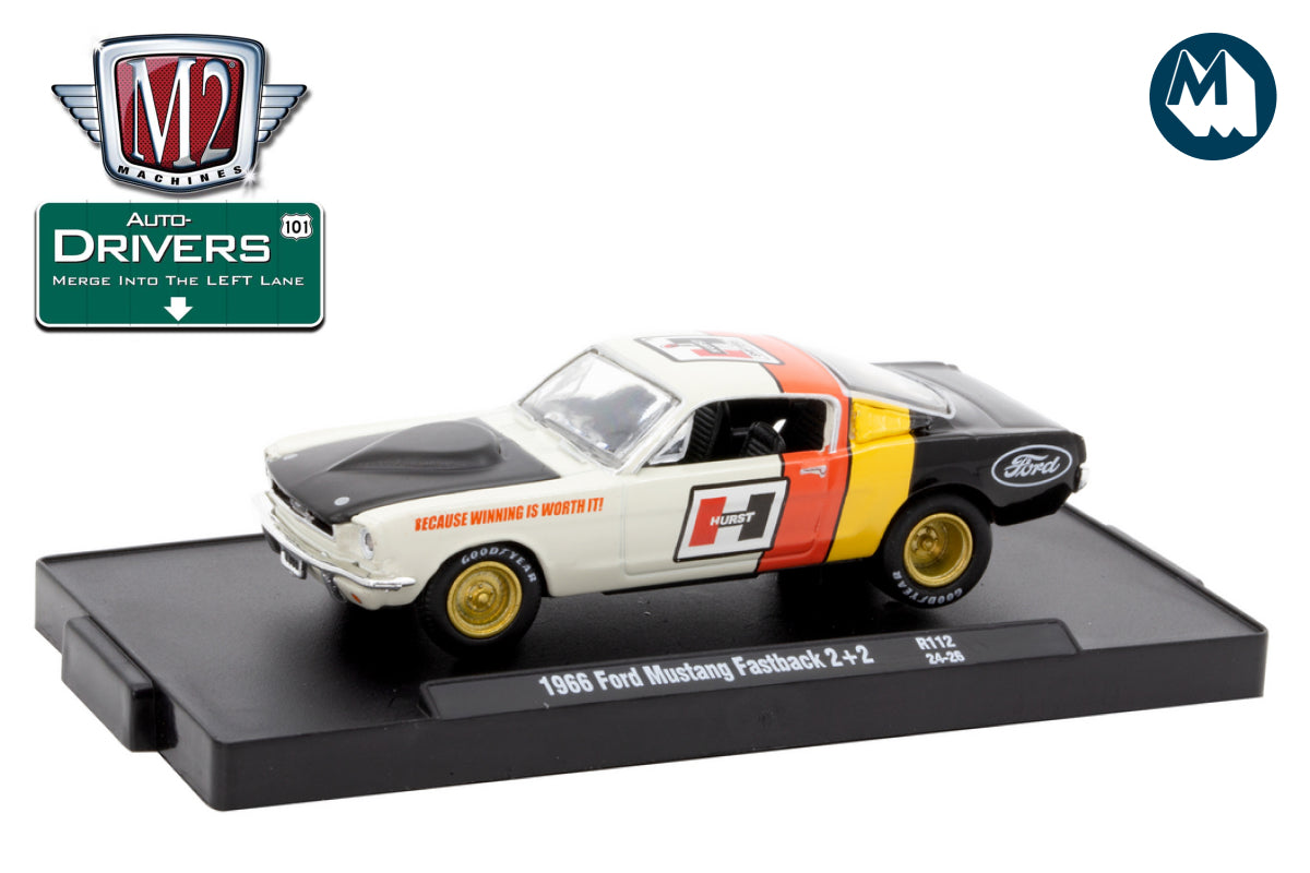 M2 Drivers 112 - 1966 Ford Mustang Fastback 2+2 "Hurst"