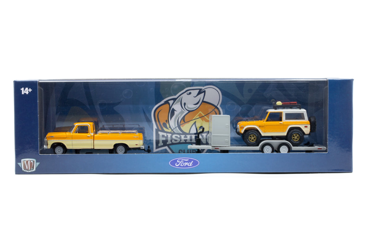 M2 Auto-Haulers 85 - 1969 Ford F-100 Ranger Truck & 1971 Ford Bronco