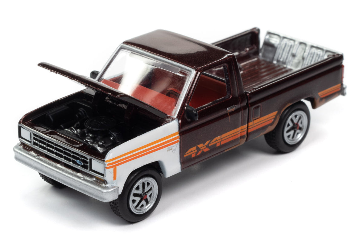 1984 Ford Ranger / Project in Progress (Medium Canyon Red w/White Mismatched Panels)