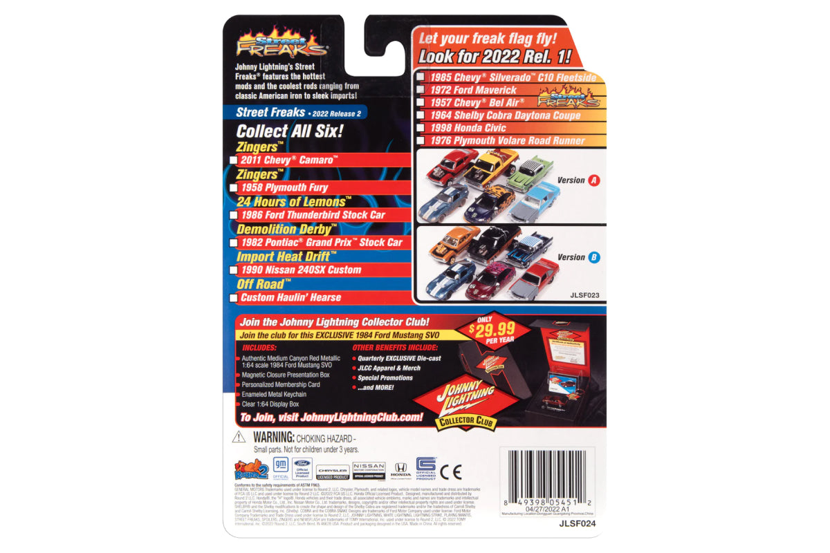 1982 Pontiac Grand Prix Stock Car / Demolition Derby (Red w/Orange Graphics)