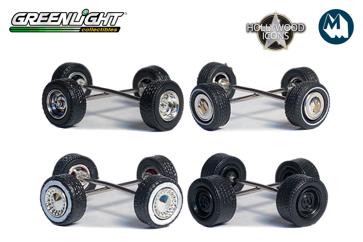 Greenlight Hollywood Icons #2 Tyres Wheel & Tyre Pack