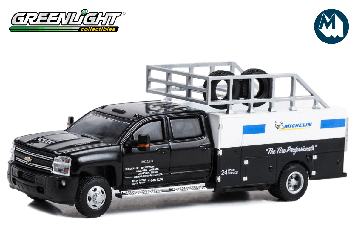 2018 Chevrolet Silverado 3500 Dually Tire Service Truck - Michelin "The Tire Professionals" 24 Hour Service