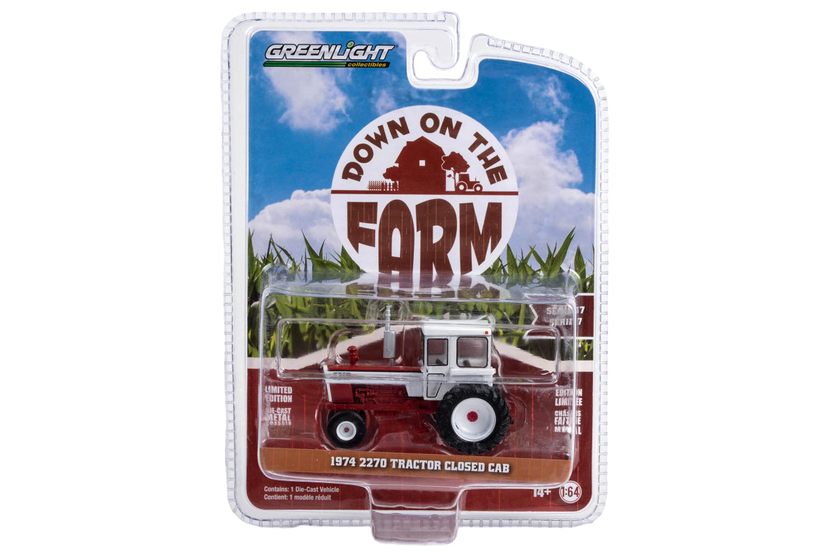 1974 2270 Tractor Closed Cab (Red and White)
