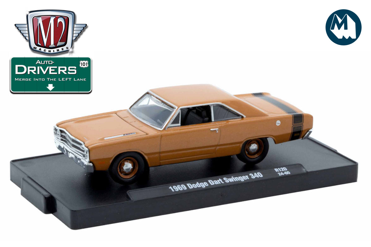 M2 Drivers 120 - 1969 Dodge Dart Swinger 340