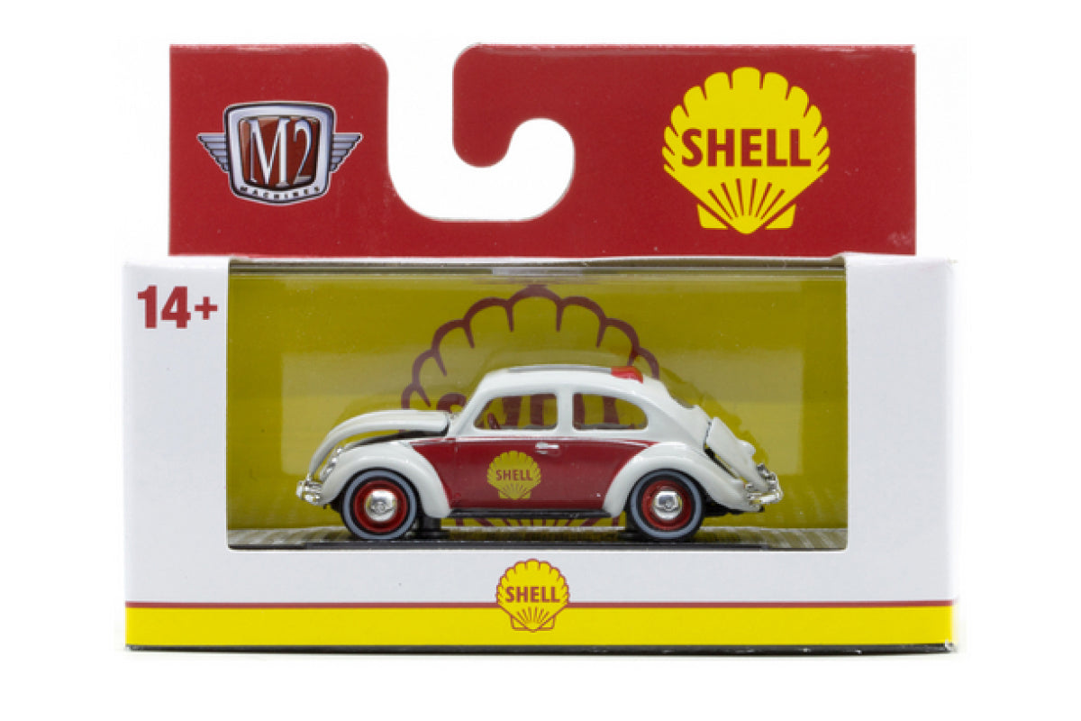 M2 Auto-Thentics 98 - 1957 VW Beetle Deluxe U.S.A. "Shell Oil"