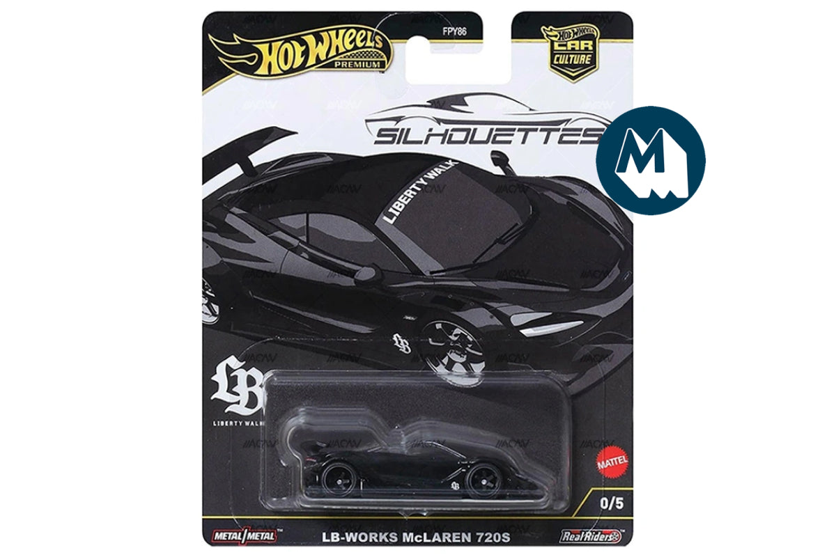 ホットウィール リバティーウォーク マクラーレン 720S チェイス Hot Wheels Car Culture 2025 Mix 2 Silhouettes / #0 - LB-WORKS