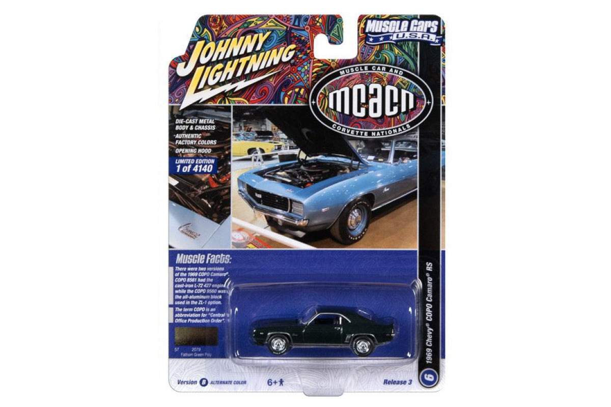 1969 Chevrolet COPO RS Camaro - MCACN (Fathom Green Poly)