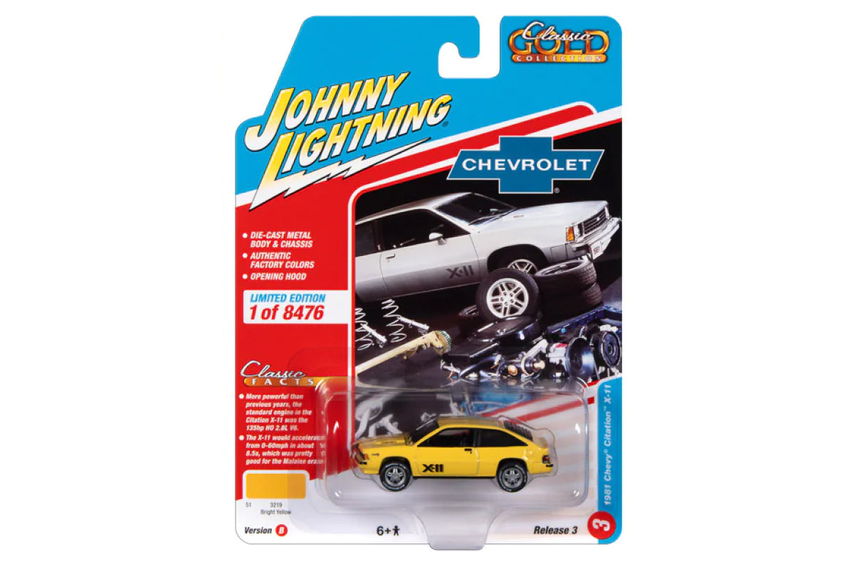 1981 Chevrolet Citation X-11 (Bright Yellow)