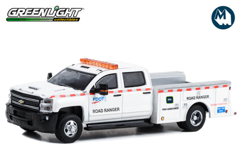 2018 Chevrolet Silverado 3500 Dually Service Bed - Florida Department of Transportation (FDOT) Road Ranger