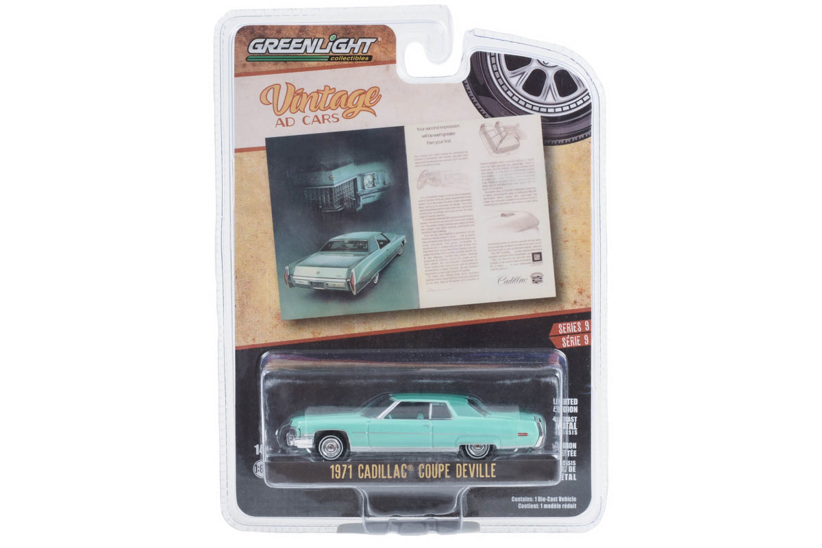 1971 Cadillac Coupe deVille "Your Second Impression Will Be Even Greater Than Your First"