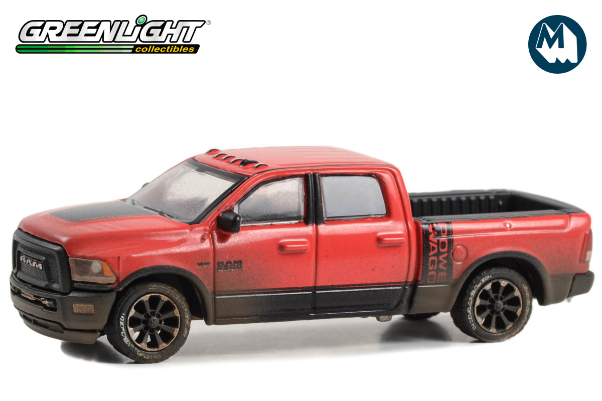 2017 Ram 2500 Power Wagon - Red with Mud Spatter