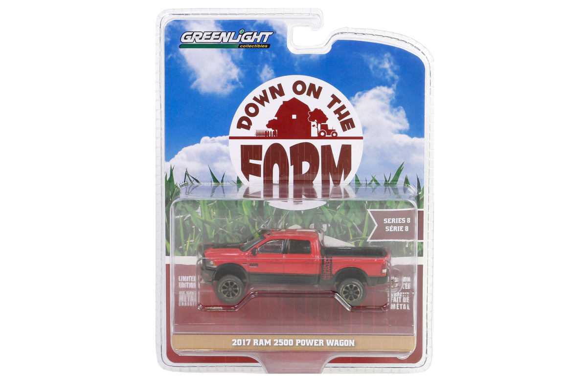 2017 Ram 2500 Power Wagon - Red with Mud Spatter