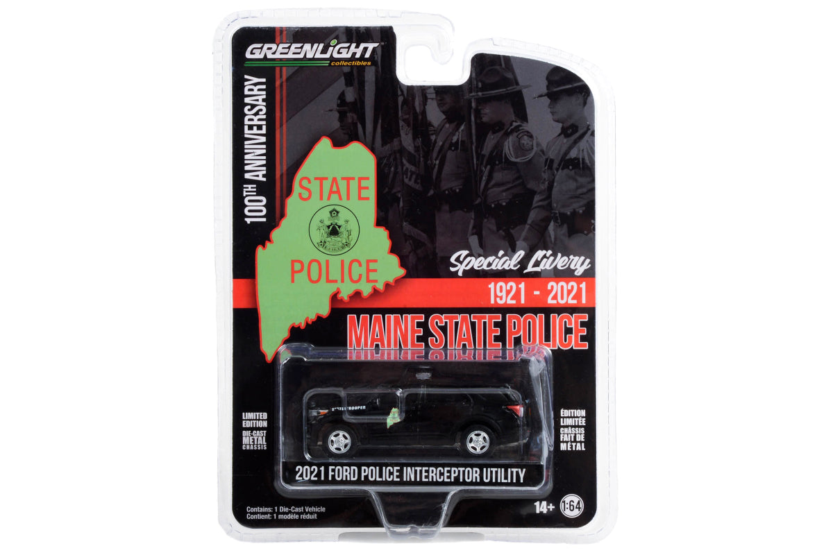 2021 Ford Police Interceptor Utility - Maine State Police 100th Anniversary Livery