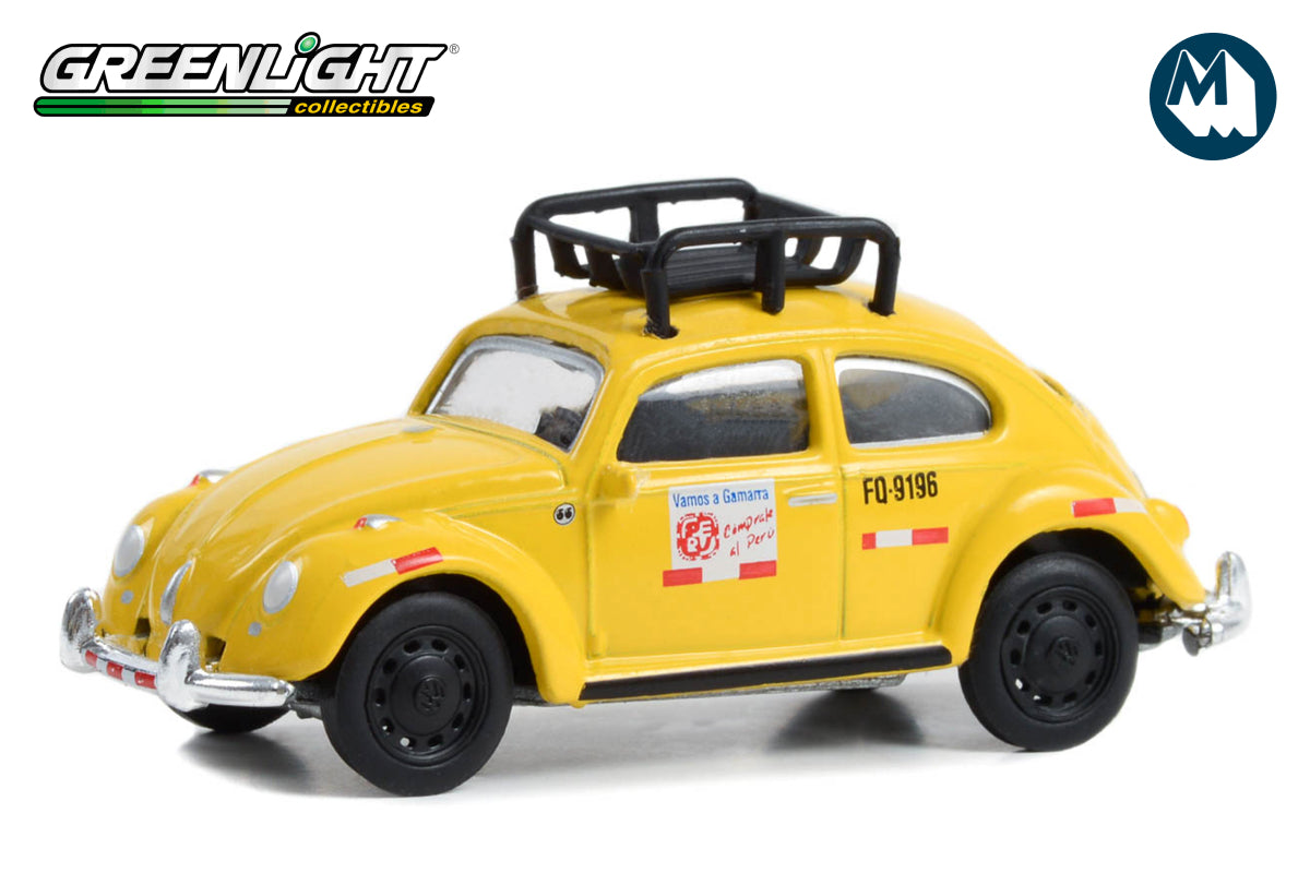 Classic Volkswagen Beetle Taxi - Lima, Peru (Yellow with Roof Rack)